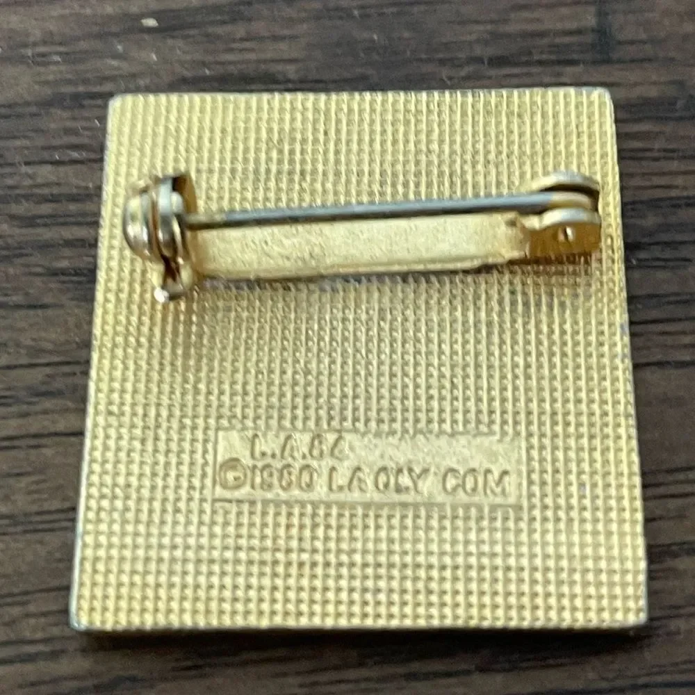 Vintage Sports Illustrated 1980 LA Olympic Pin